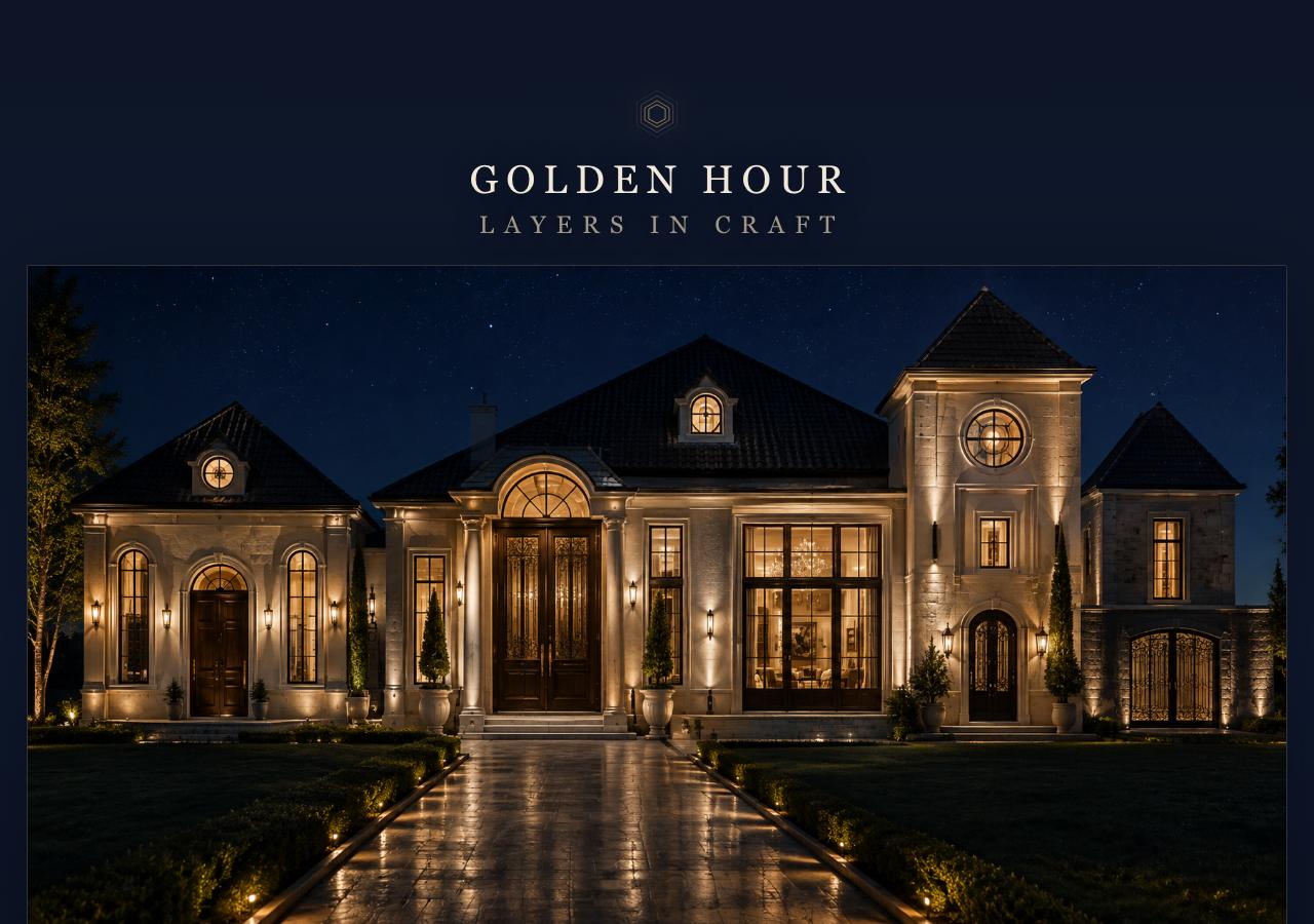 Golden Hour 厂牌网站首页